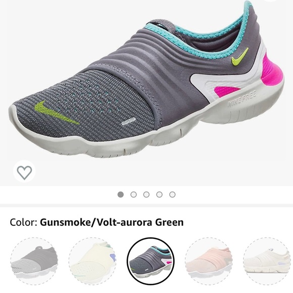 Nike running free rn flyknit girls size 3Y - Picture 5 of 6